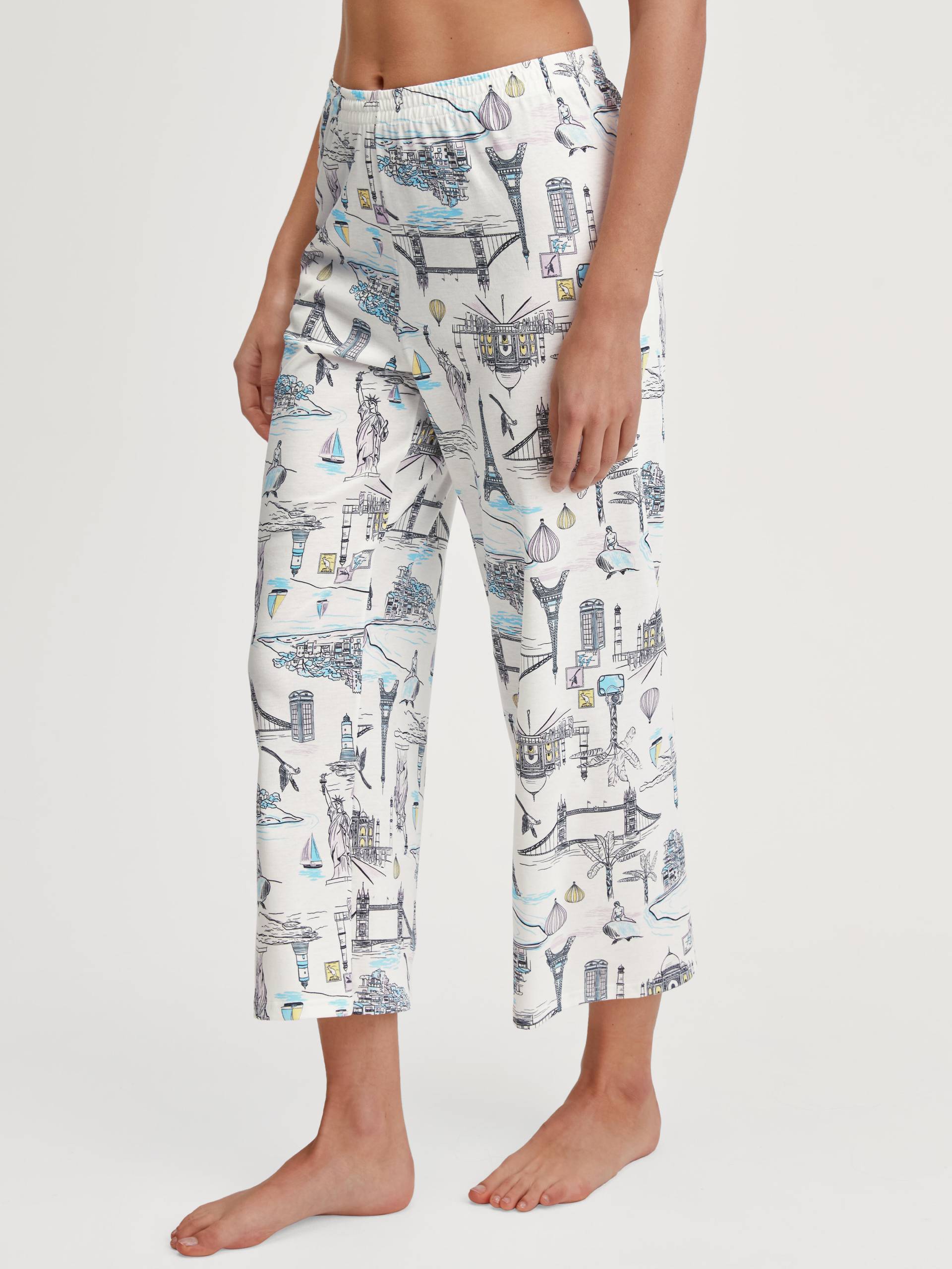 CALIDA - WOMEN 7/8 Pants star white - Gr. - XS von CALIDA