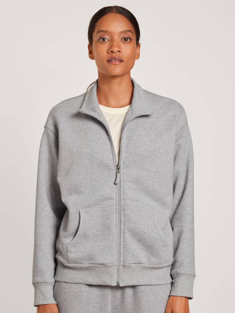 CALIDA - WOMEN Jacket grey melange - Gr. - S von CALIDA