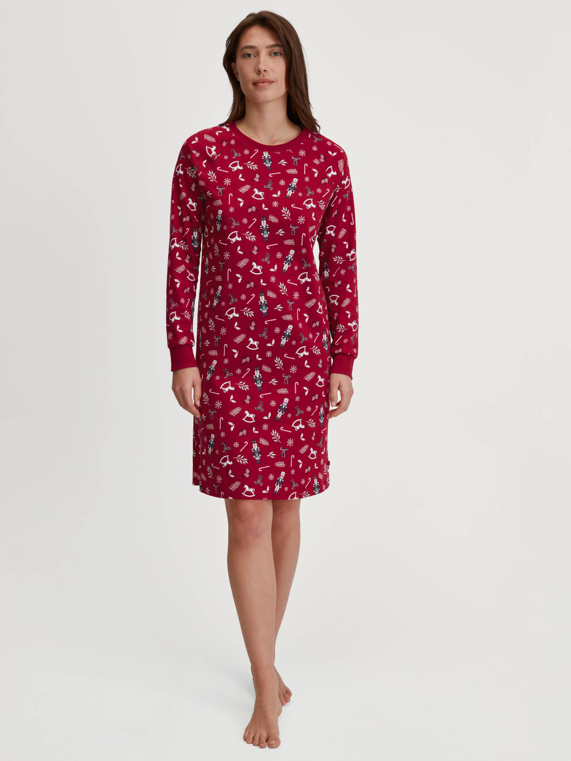 CALIDA - WOMEN Nightdress deep red - Gr. - XS von CALIDA