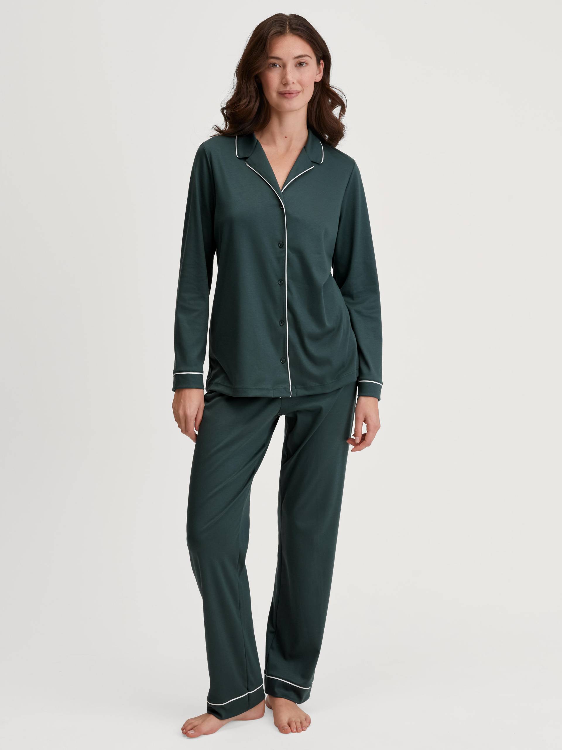 CALIDA - WOMEN Pyjamas deep emerald green - Gr. - M von CALIDA