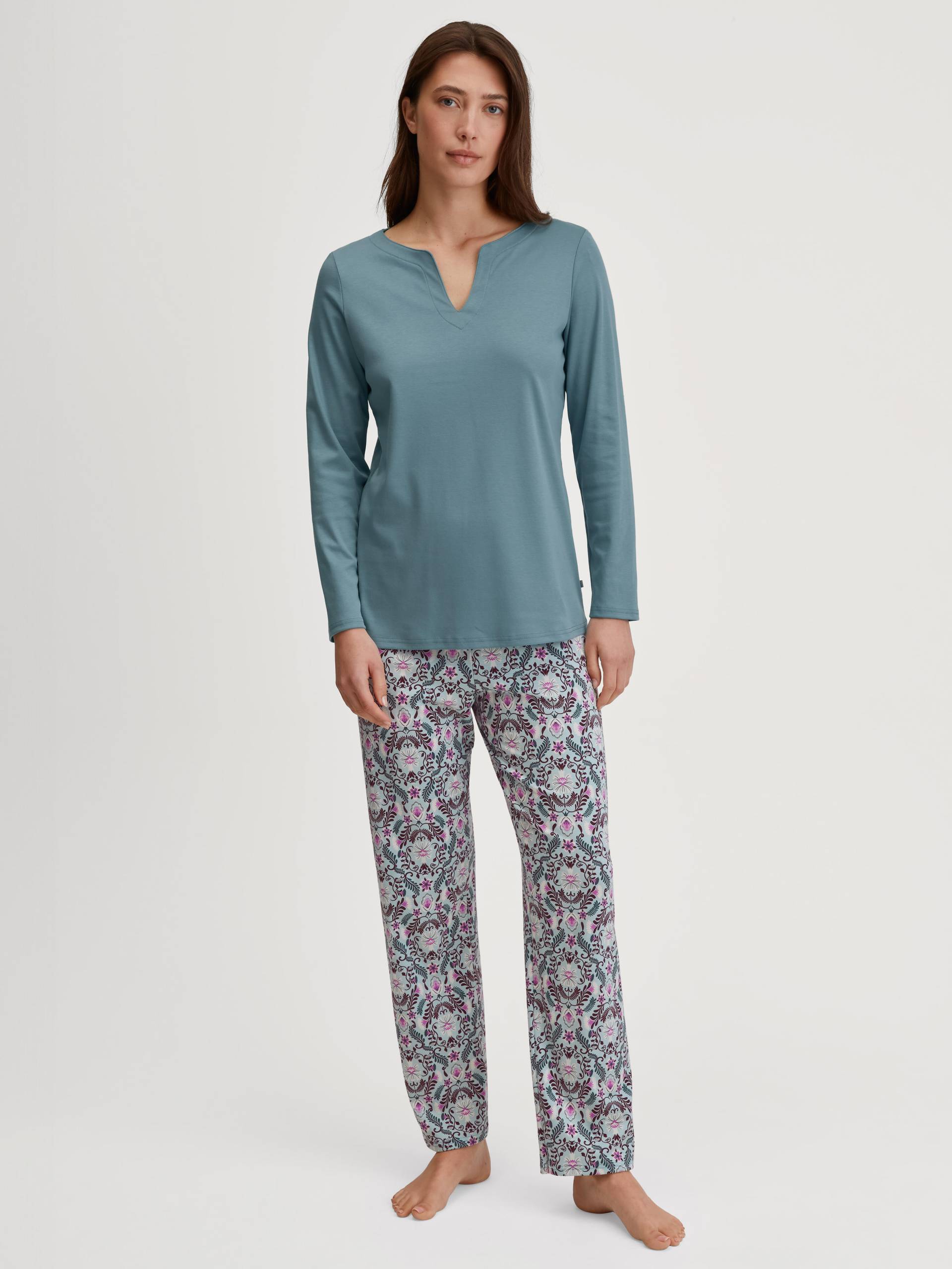 CALIDA - WOMEN Pyjamas smoke blue - Gr. - L von CALIDA