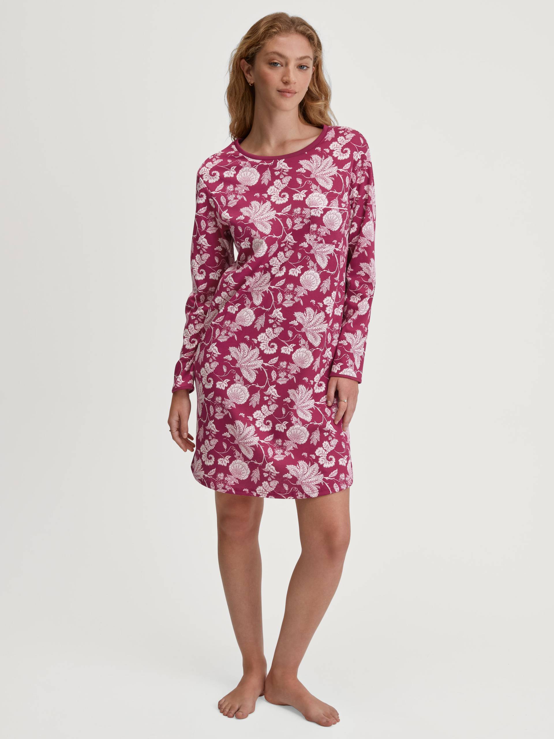 CALIDA - WOMEN Sleepshirt dahlia pink - Gr. - L von CALIDA