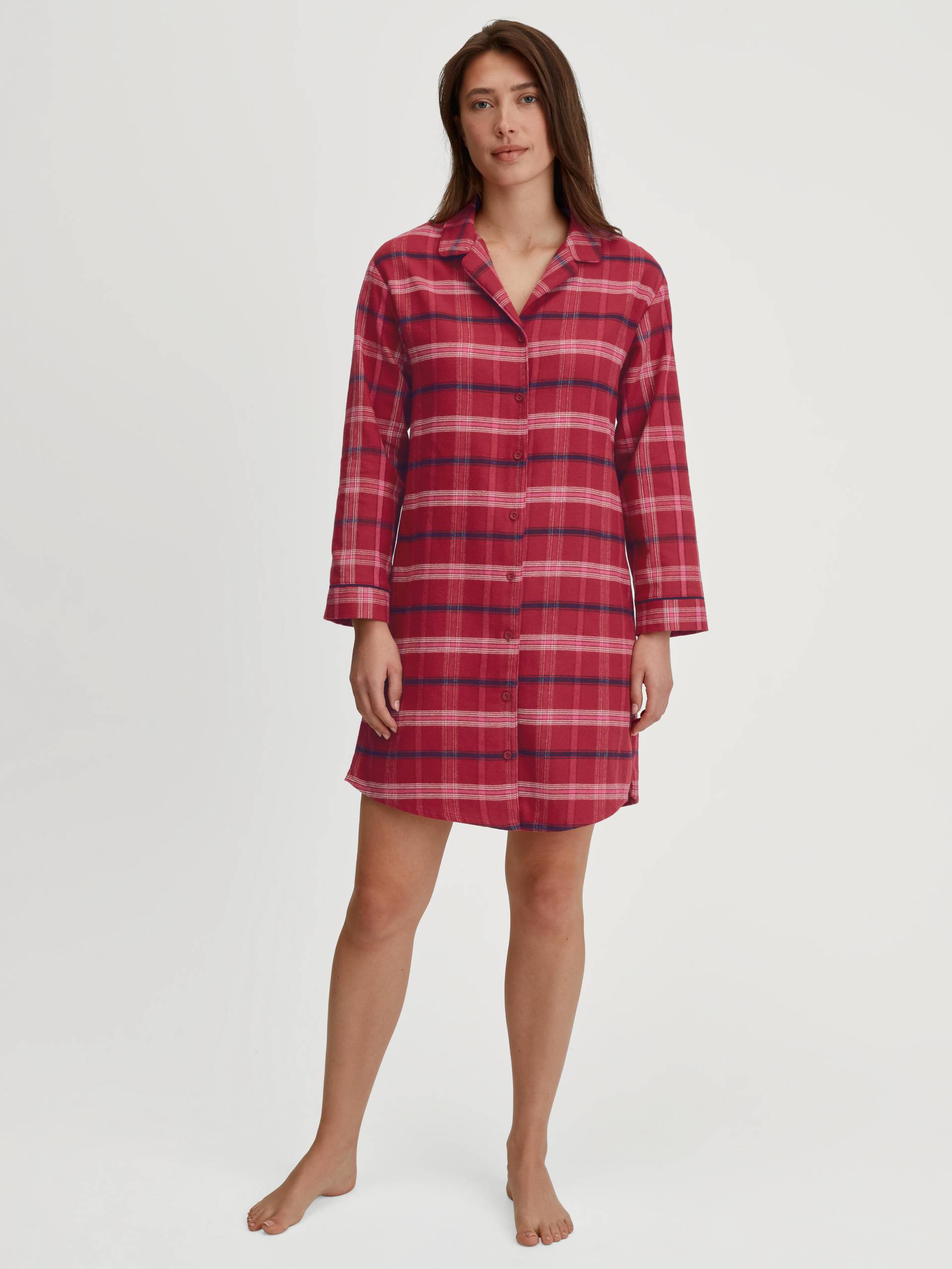 CALIDA - WOMEN Sleepshirt deep red - Gr. - S von CALIDA
