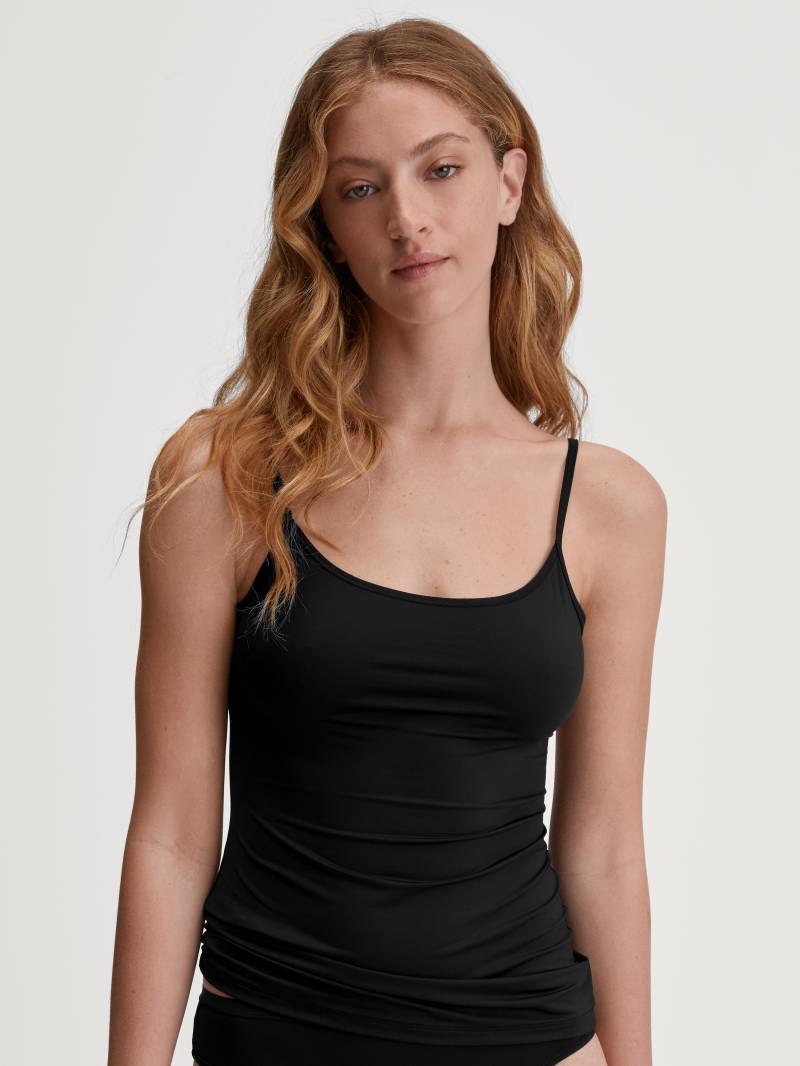 CALIDA - WOMEN Spaghetti top black - Gr. - L von CALIDA