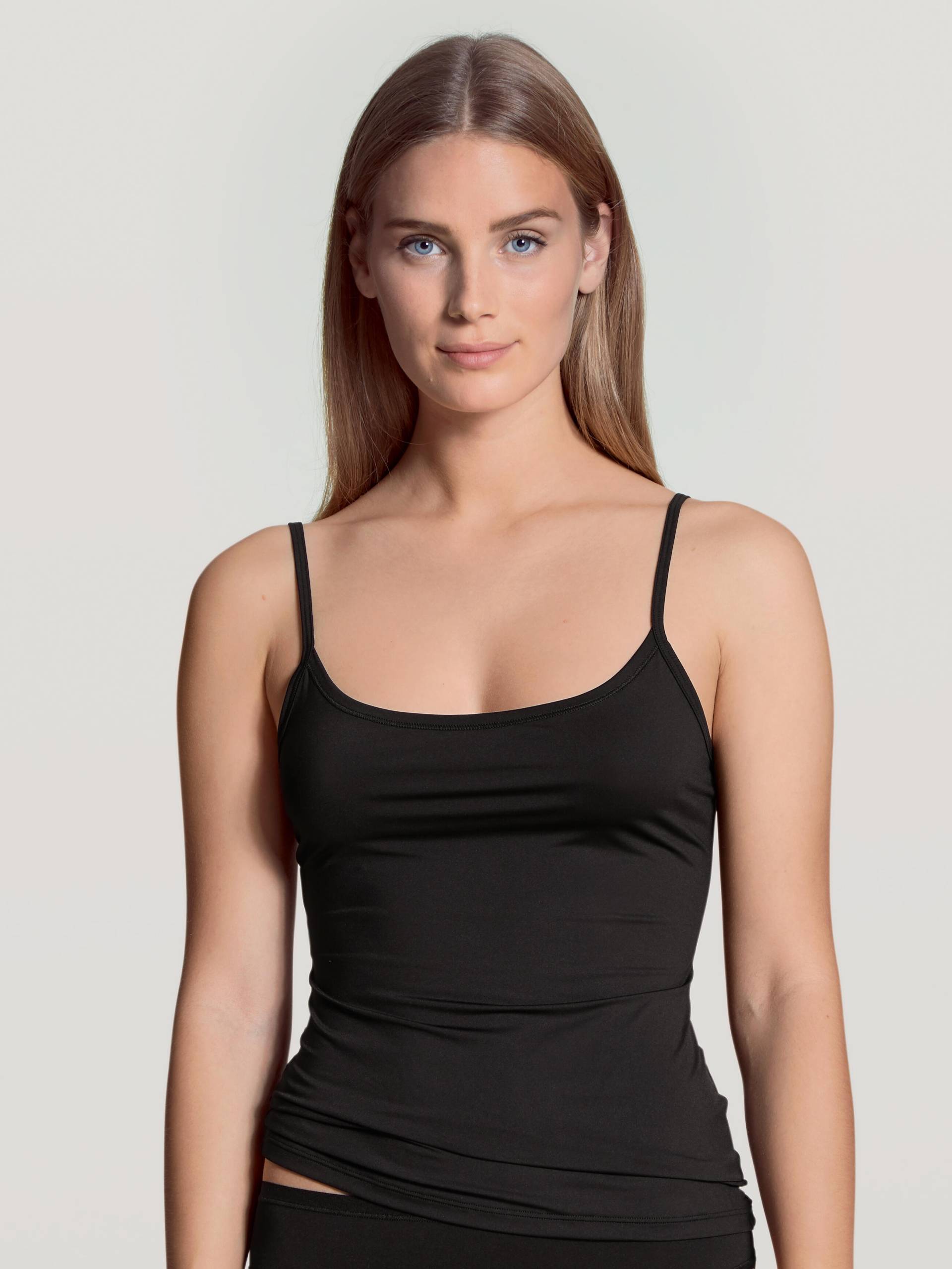 CALIDA - WOMEN Spaghetti top black - Gr. - S von CALIDA