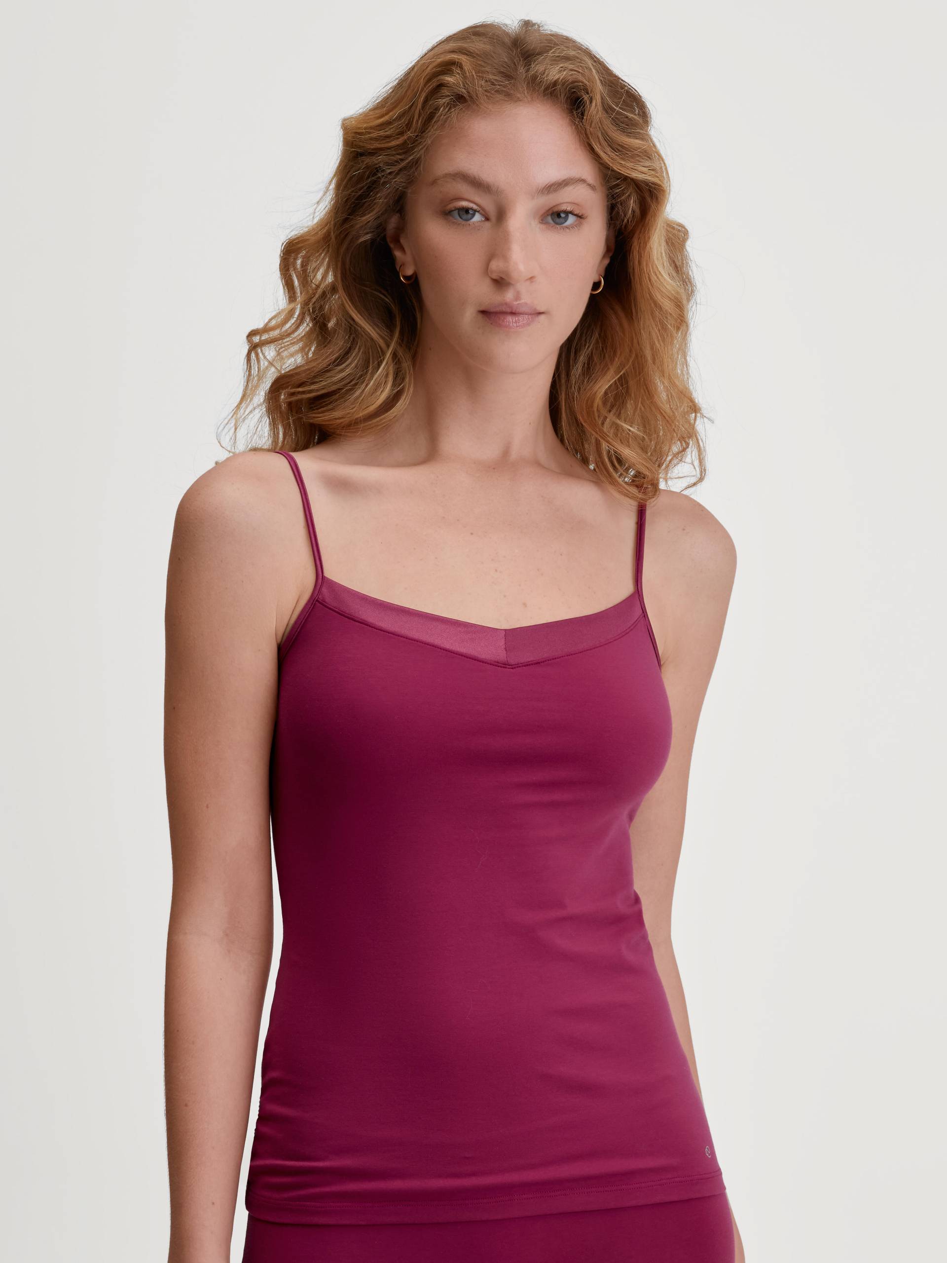 CALIDA - WOMEN Spaghetti top dahlia pink - Gr. - XS von CALIDA