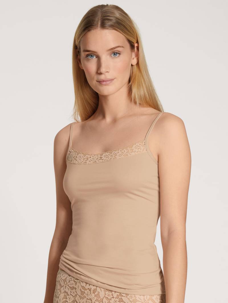 CALIDA - WOMEN Spaghetti top rose teint - Gr. - S von CALIDA