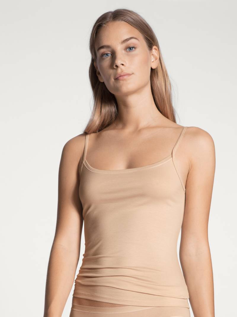 CALIDA - WOMEN Spaghetti top rose teint - Gr. - S von CALIDA