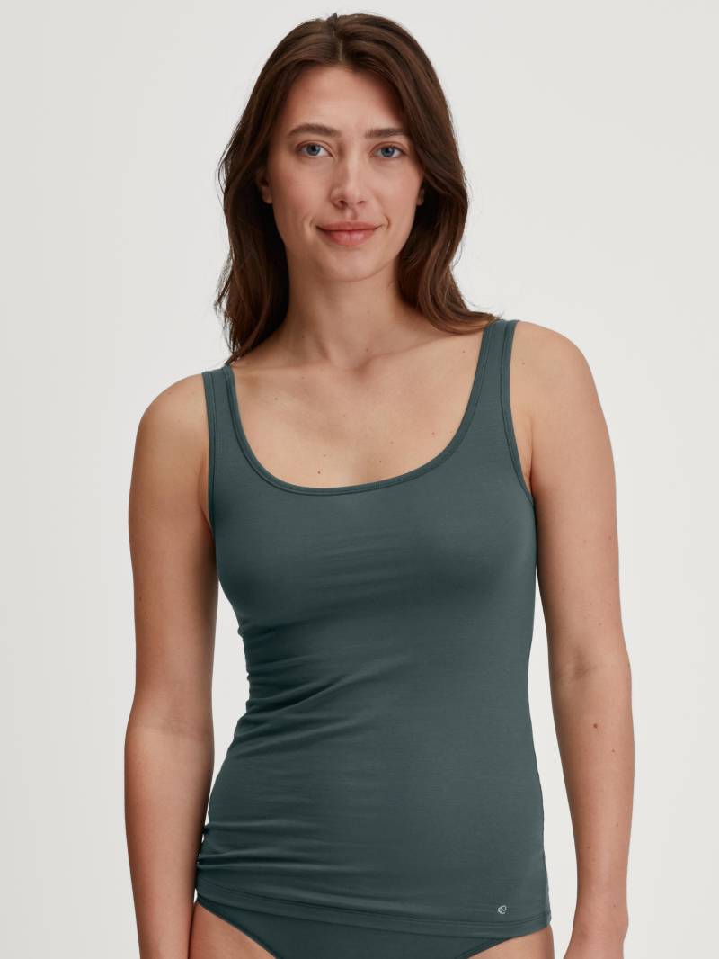 CALIDA - WOMEN Tank top deep emerald green - Gr. - S von CALIDA