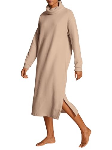 CALIDA Women's The Home Hub Nightgown, Natural Beige, S von CALIDA