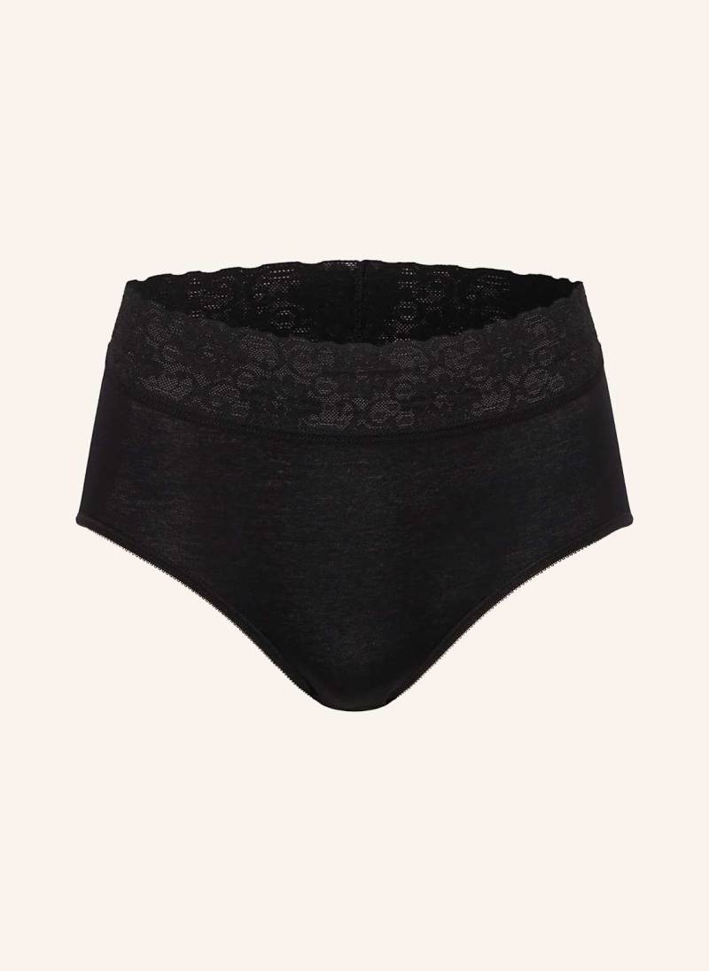 Calida 2er-Pack Taillenslips Iconics schwarz von CALIDA