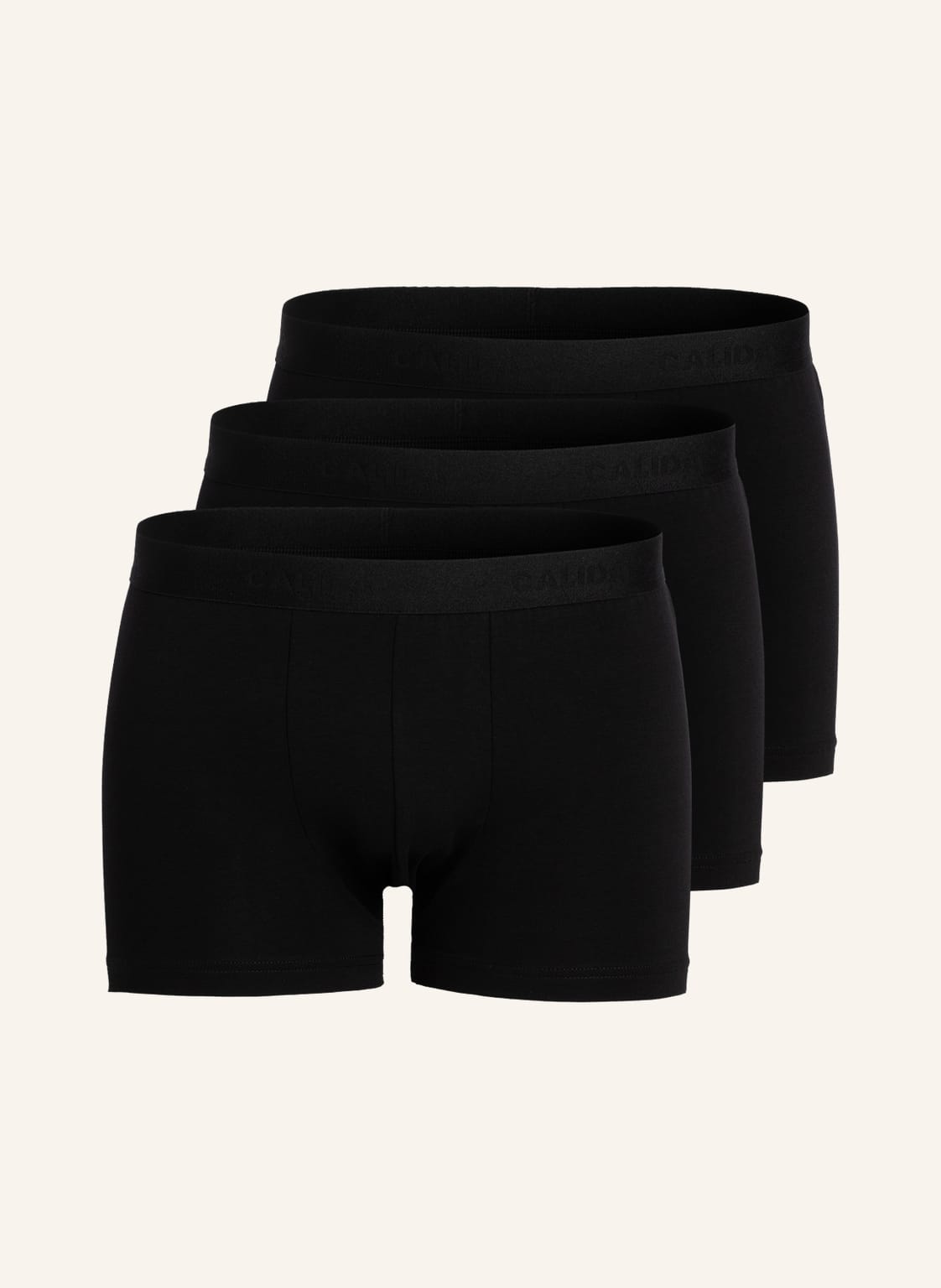 Calida 3er-Pack Boxershorts Natural Benefit schwarz Calida 3er-Pack Boxershorts Natural Benefit schwarz von CALIDA