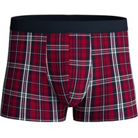 Calida Boxer-Trunks aus Baumwolljersey mit weihnachtlichem Karo in M von CALIDA