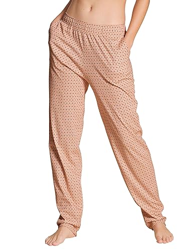 Calida Damen Favourites Blossom Hose, Latte Macchiato, 36-38 von CALIDA