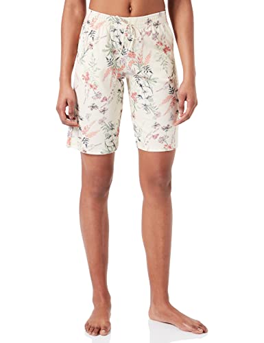 Calida Damen Favourites Botanic Shorts, quill crème, XXS von CALIDA