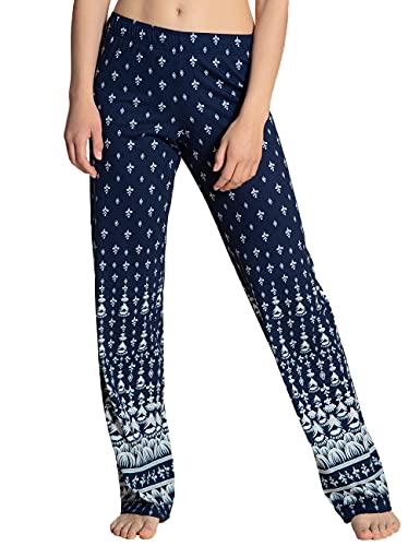 Calida Damen Favourites Spring Hose 1 Pyjamaunterteil, Twilight Blue, S von CALIDA