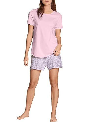 Calida Damen Lovely Nights Pyjamaset, Cold Rose, 48-50 von CALIDA