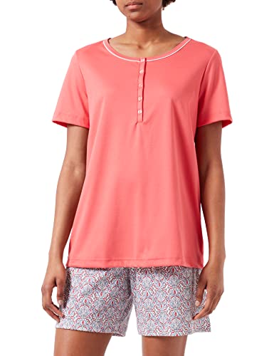 Calida Damen Night Lovers Pyjamaset, Rose of Sharon, 48-50 von CALIDA