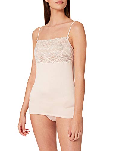 CALIDA Sensual Secrets Spaghetti-Top mit breitem Spitzensaum Damen von CALIDA