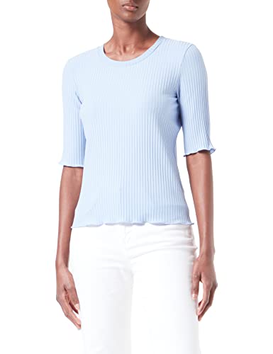 Calida Damen The Home Hub Top, Milky Blue, L von CALIDA