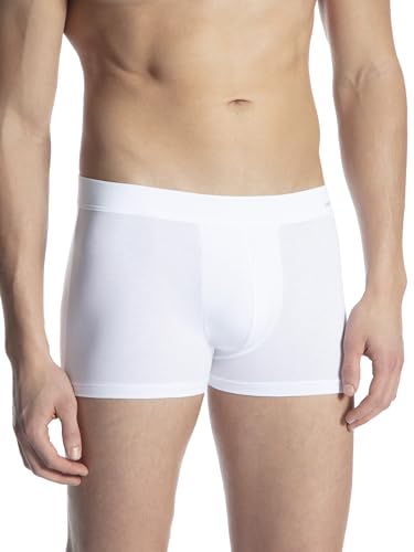 CALIDA Cotton Code Boxershorts Herren, mit stoffüberzogenem Gummibund von CALIDA