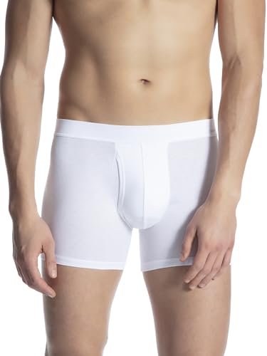 CALIDA Cotton Code New Boxer, Komfortbund mit Eingriff Herren von CALIDA