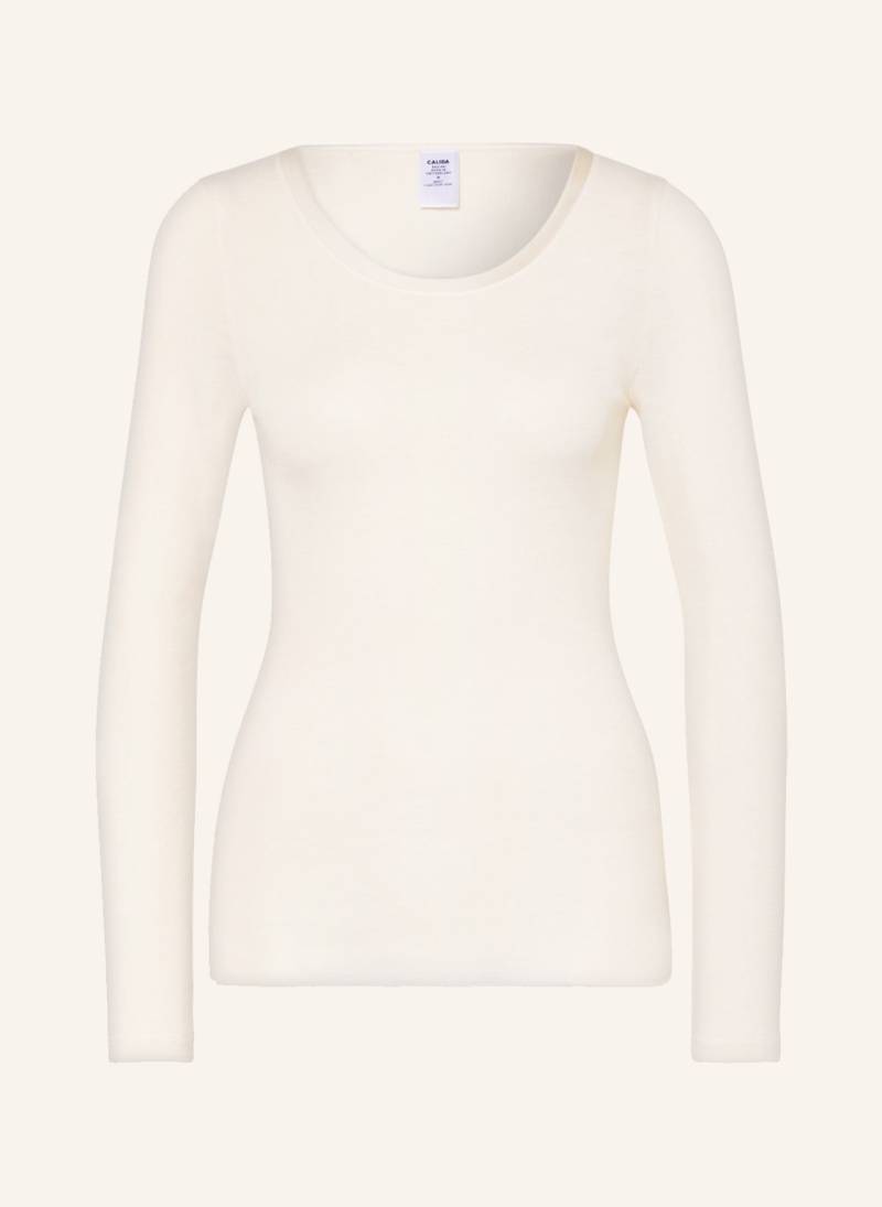 Calida Lounge-Shirt True Confidence Mit Seide beige von CALIDA