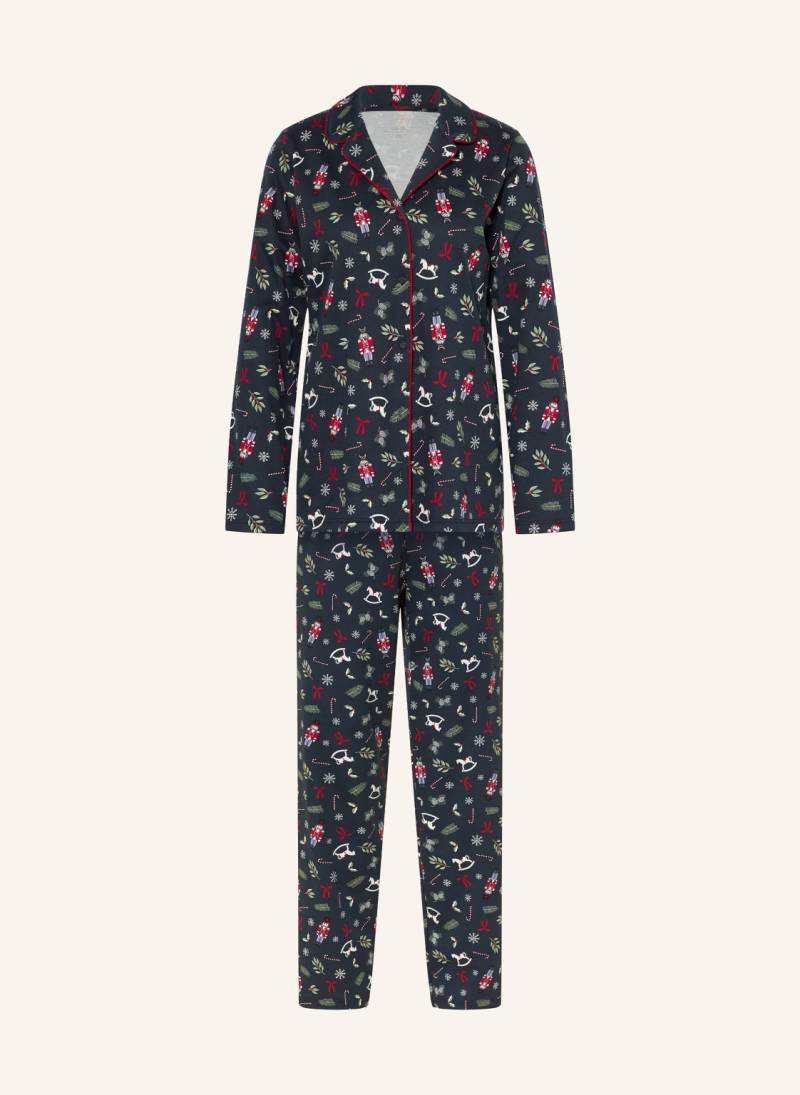 Calida Schlafanzug Family & Friends blau von CALIDA