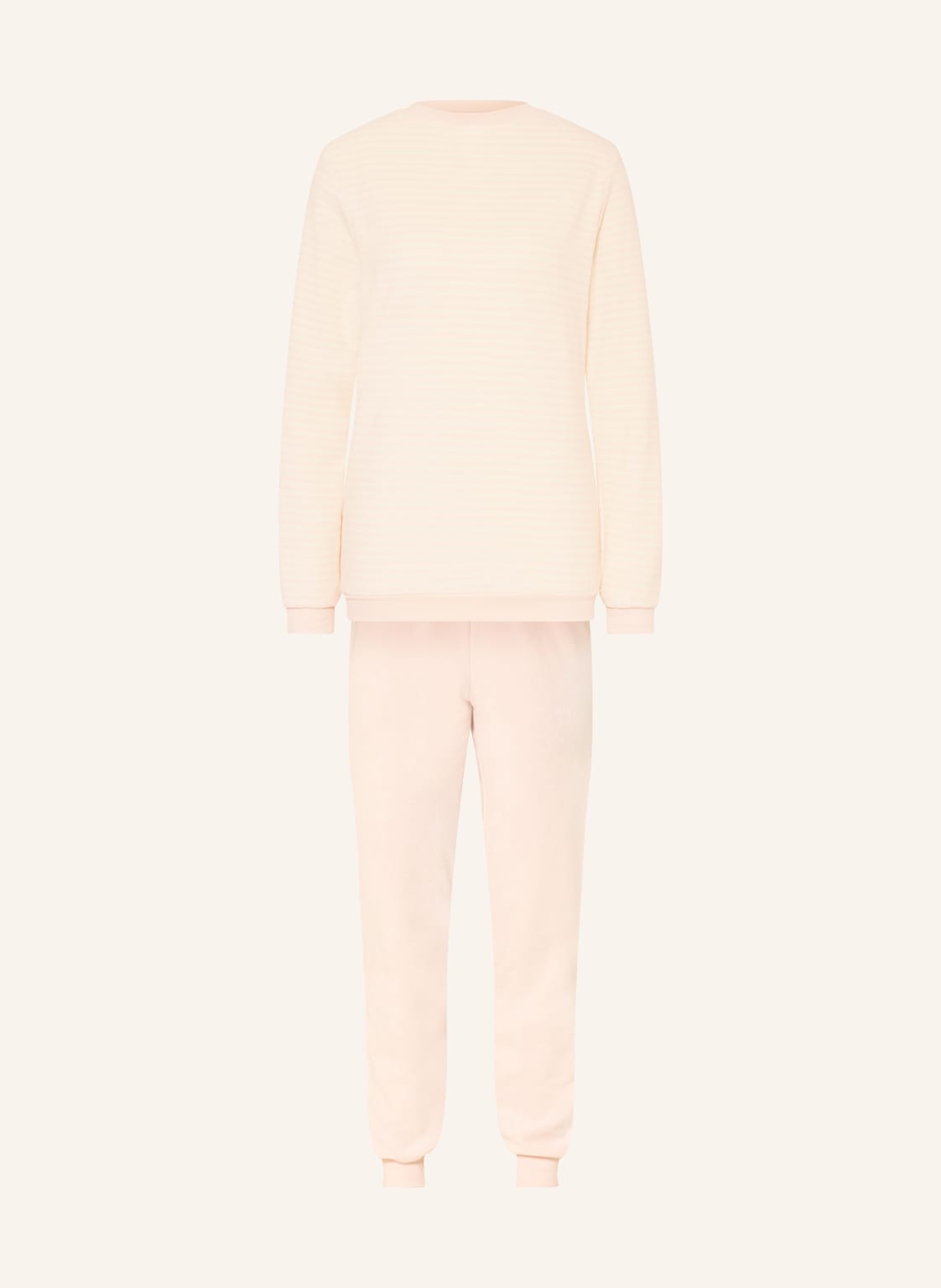 Calida Schlafanzug Soft Dreams Aus Frottee rosa von CALIDA