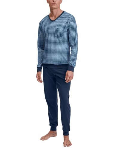 Herren Pyjama mit Bündchen von CALIDA