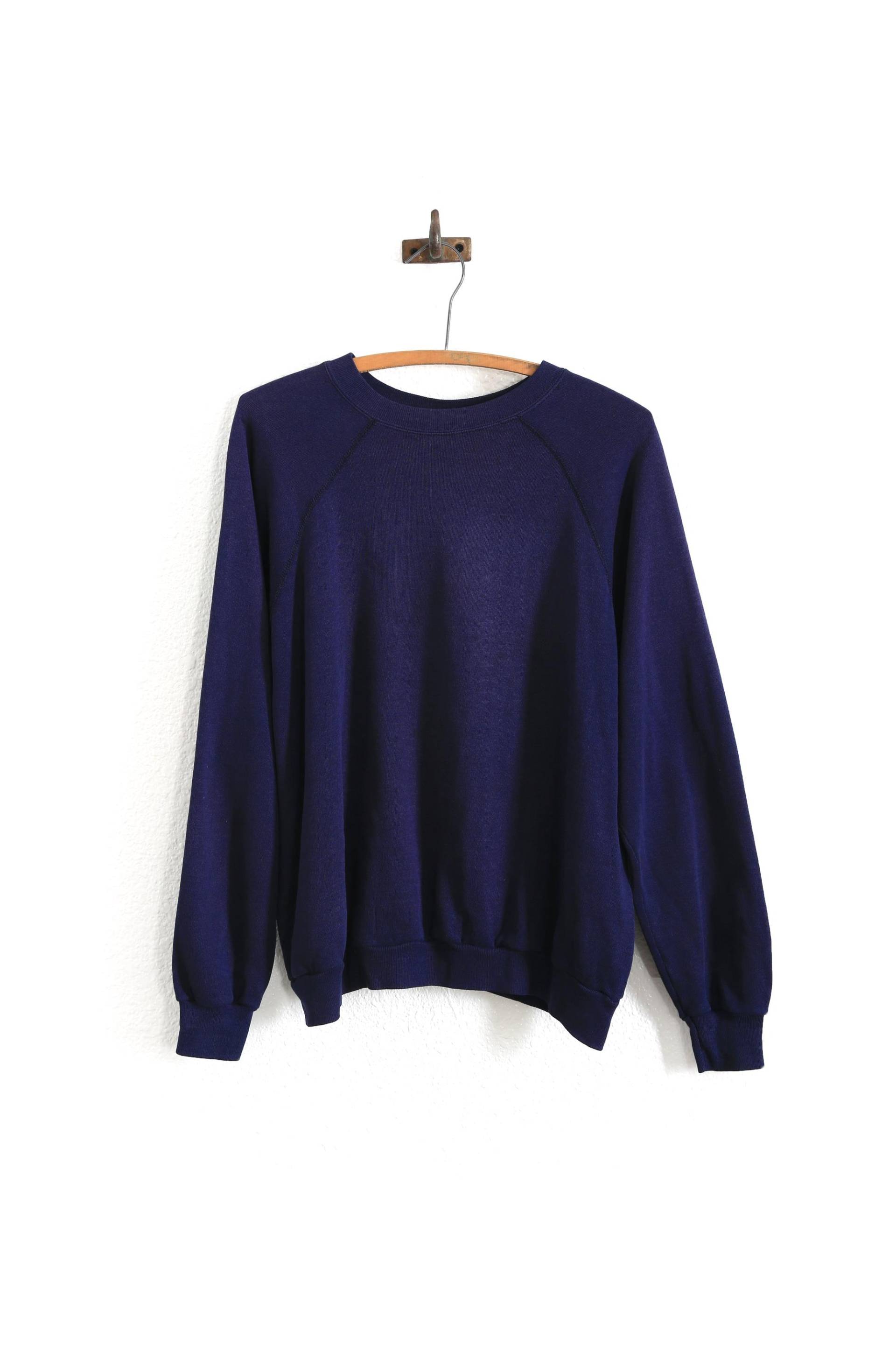 80Er Jahre Reglan Dünnes Sweatshirt von CALIVINTAGEUSA