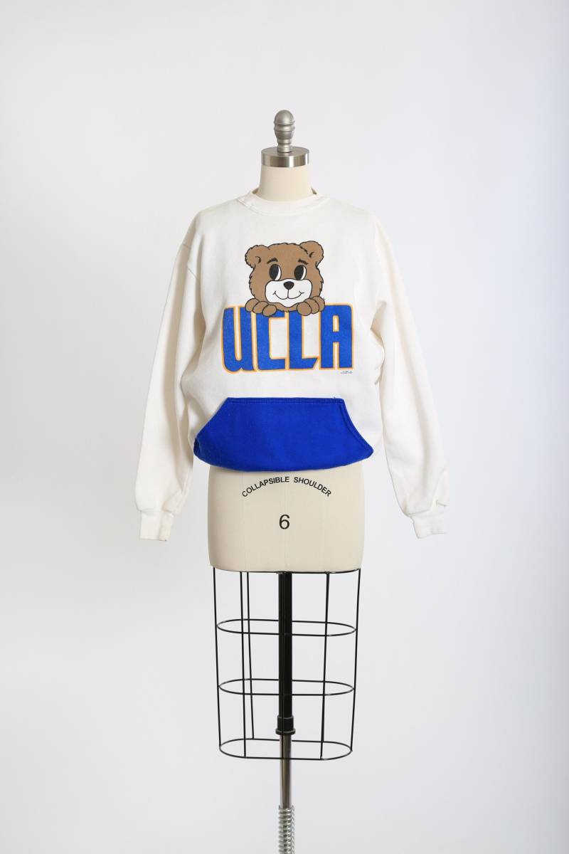 Ucla Pullover | Vintage 80Er Jahre Bear Uni Sweatshirt von CALIVINTAGEUSA