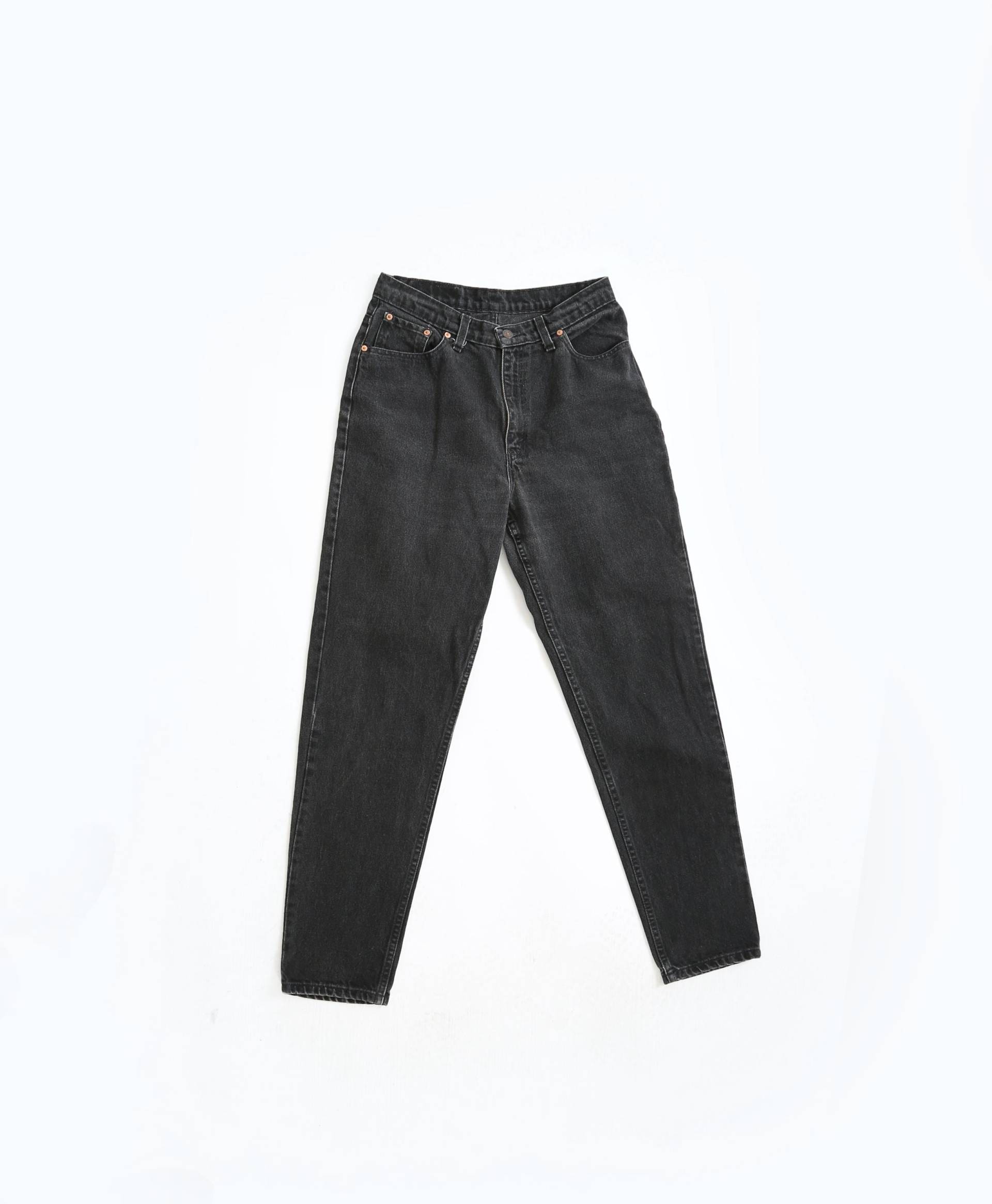 Vintage 90Er Jahre Schwarze Levis Usa W29 L30 von CALIVINTAGEUSA