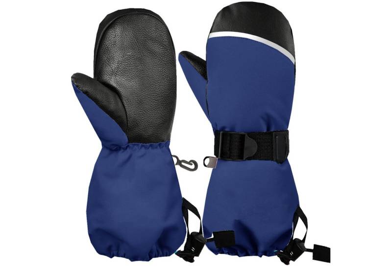 CALIYO Skihandschuhe Kinderhandschuhe, Wasserdicht Fäustlinge, Handschuhe Kinder Geeignet 1-7 Jahre Jungen Mädchen Winterhandschuhe von CALIYO