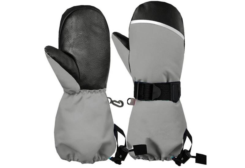 CALIYO Skihandschuhe Kinderhandschuhe, Wasserdicht Fäustlinge, Handschuhe Kinder Geeignet 1-7 Jahre Jungen Mädchen Winterhandschuhe von CALIYO