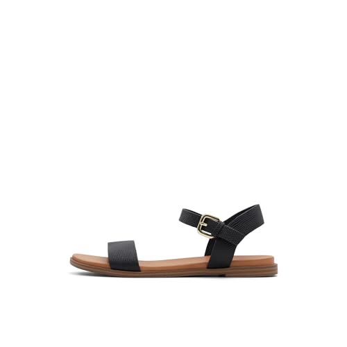 Call It Spring Damen Cassiane Flache Sandale, Schwarz, 40 EU Call It Spring Damen Cassiane Flache Sandale, Schwarz, 40 EU von CALL IT SPRING