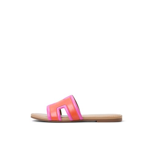 Call It Spring Damen Kamiko Flache Sandalen, Rot/Ausflug, einfarbig (Getaway Solids), 37.5 EU von CALL IT SPRING