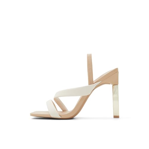 Call It Spring Damen Nightout Sandale mit Absatz, Knochenfarben, 39 EU von CALL IT SPRING