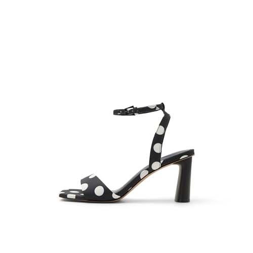 Call It Spring Damen Rorii Sandalen mit Absatz, Schwarz/Weiß, 38.5 EU von CALL IT SPRING