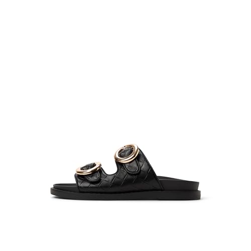 Call It Spring Damen Taliah Flache Sandale, Anderes Schwarz (Other Black), 35 EU von CALL IT SPRING