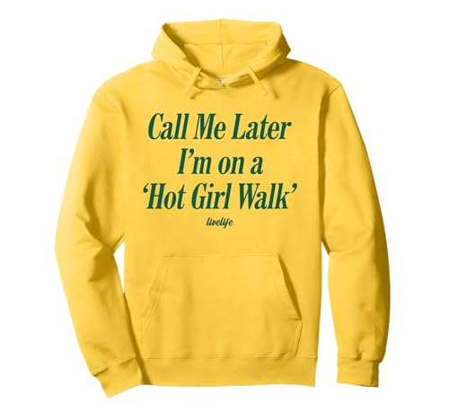 Call ME Later. I’M ON A 'HOT Girl Walk' - LIVELIFE Pullover Hoodie von CALL ME LATER. I’M ON A 'HOT GIRL WALK' X LIVELIFE