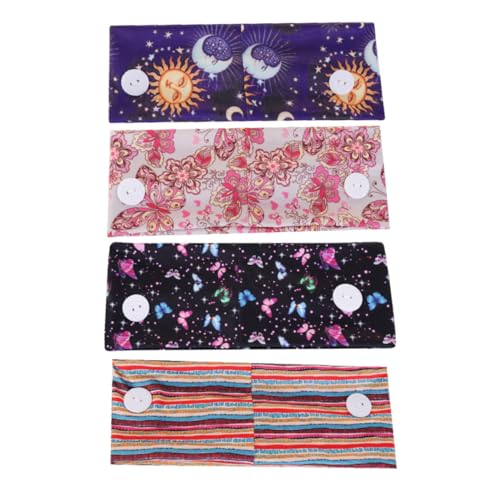 1 Satz Breites Sport Haarband Pack Elastische Yoga Stirnbänder mit Rutschfest und Schweißabsorbierend für Damen für Sport und Freizeit von CALLARON