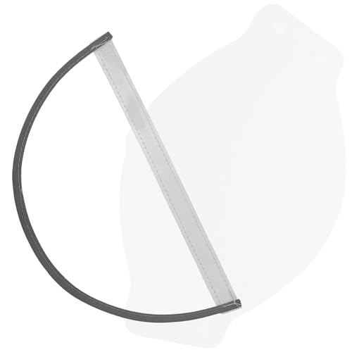 CALLARON 1satz Regenponcho Zubehör Abnehmbarer Hutrand Mit Gesichtsschutz Für Optimale Sicht Und Schutz Einsetzbar Für Outdoor-aktivitäten Leicht Und Langlebig Transparentes Design Für von CALLARON