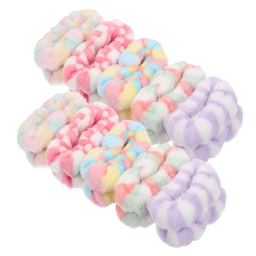 5 Paare Waschhandgelenk Bänder aus Mikrofaser Wasserabsorbierende Handgelenk Handtücher für Gesichtswäsche Spa und Mehr Zufällige Farben Zufällige Farbe von CALLARON