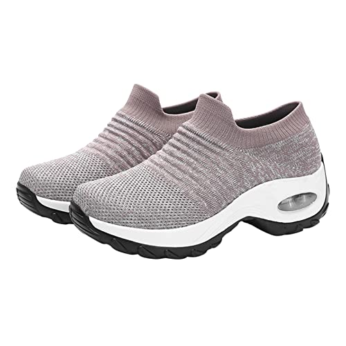 CALLARON 1 Paar Atmungsaktive Damen Sneakers mit Rutsch Sohle Freizeit Sportschuhe für und Außensport PU Sohle Hohe Dämpfung Großen Khaki CALLARON 1 Paar Atmungsaktive Damen Sneakers mit Rutsch Sohle Freizeit Sportschuhe für und Außensport PU Sohle Hohe Dämpfung Großen Khaki von CALLARON