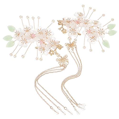 CALLARON 1 Paar Chinesische Haarnadeln mit Quasten Stilvolle Haarspangen für Damen Haaraccessoires für Partys Hochzeiten Feiertage und Fotoshootings von CALLARON