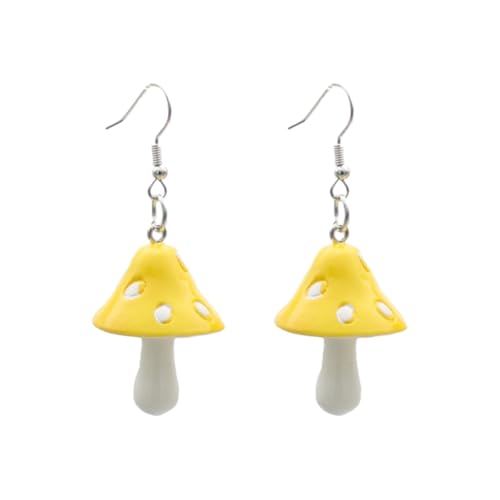 CALLARON Damen-ohrhänger Aus Kreative Pilz-ohrhänger Modische Ohranhänger Dekorativer Ohrschmuck Stilvolle Ohrringe Für Frauen Praktisch Und Langlebig von CALLARON