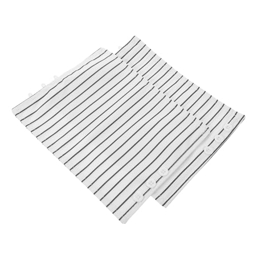 CALLARON 1paar Elegante Abnehmbare Manschetten Für Damen Und Herren Gestreifte Falsche Ärmel Für Blusen Und Hemden Vielseitiges Modeaccessoire Für Jeden Anlass Unisex Design Modernes von CALLARON