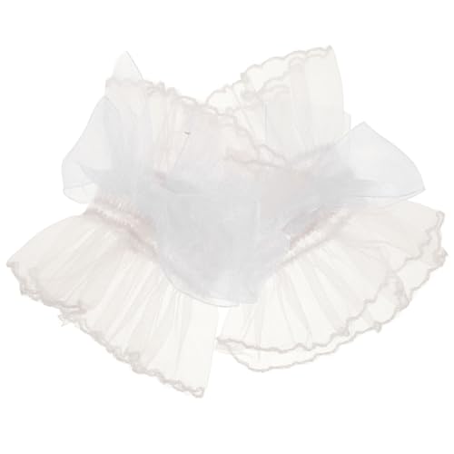 CALLARON 1 Paar Damen-handschuhe mit Spitze und Schleife Am Handgelenk Kurze Tüllhandschuhe für Hochzeit Party Kleid CALLARON 1 Paar Damen-handschuhe mit Spitze und Schleife Am Handgelenk Kurze Tüllhandschuhe für Hochzeit Party Kleid von CALLARON