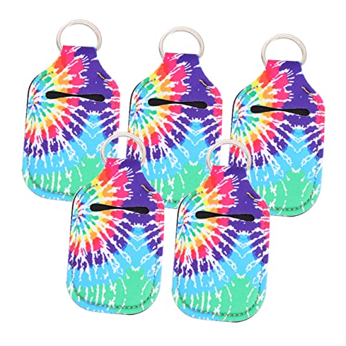 CALLARON Vielseitig Einsetzbar 5 Stück 30 Ml Neopren-flaschenhüllen Für Reisetoilettenartikel Schlüsselanhänger Passend Für Shampoo Flüssigseife Einfach An Der Tasche Zu Befestigen CALLARON Vielseitig Einsetzbar 5 Stück 30 Ml Neopren-flaschenhüllen Für Reisetoilettenartikel Schlüsselanhänger Passend Für Shampoo Flüssigseife Einfach An Der Tasche Zu Befestigen von CALLARON